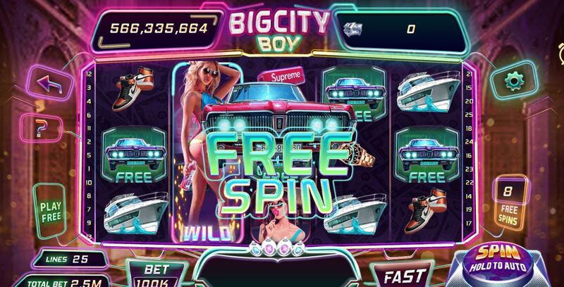 Hướng dẫn cách chơi cụ thể Bigcity Boy Slot Man Club